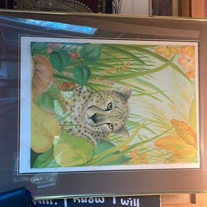 Rare MCM Watercolor signed and numbered